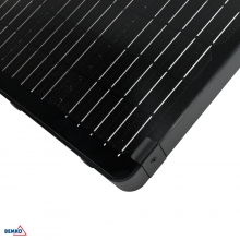 HYBRID LED STREET LUMINAIRE 40W 6600LM IP65 BLACK PIR SENSOR