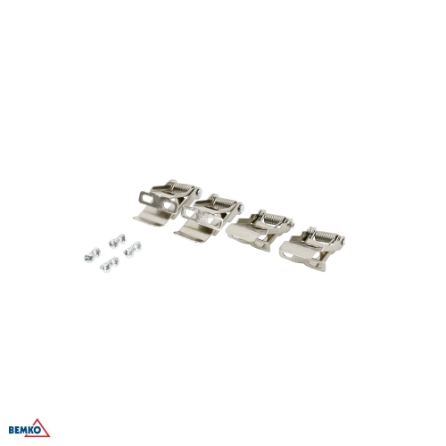 MONTAGESET FÜR LED-PANELE P/T FÜR GIPSPLATTEN – 4 KLAMMERN