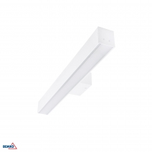 QUALIS WALL LUMINAIRE 56CM 15W 4K WHITE PC MICRO DIFFUSER