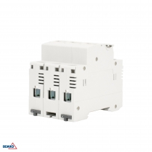 PODSTAWA BEZPIECZNIKOWA 3-POLOWA DO WKŁADEK 10x38 500V AC MAX. 32A Z KONTROLKĄ SCHELINGER