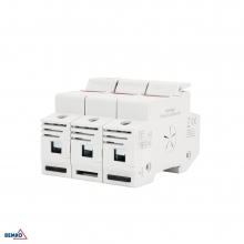 PODSTAWA BEZPIECZNIKOWA 3-POLOWA DO WKŁADEK 14x51 690V AC MAX. 63A Z KONTROLKĄ SCHELINGER