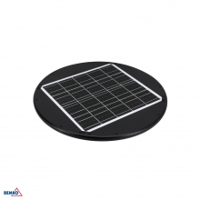 SOLARNA OPRAWA PARKOWA LED SOLUM 20W 2200LM 3000-4000K IP65 CZARNA