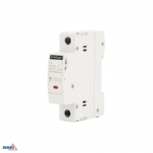 PODSTAWA BEZPIECZNIKOWA 1-POLOWA DO WKŁADEK 10x38 250V AC MAX. 32A Z KONTROLKĄ SCHELINGER