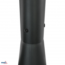 SŁUP OŚWIETLENIOWY SKŁADANY 3M 160X160MM FI60MM CZARNY