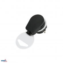ANGLE PLUG UNISCHUKO 16A BLACK