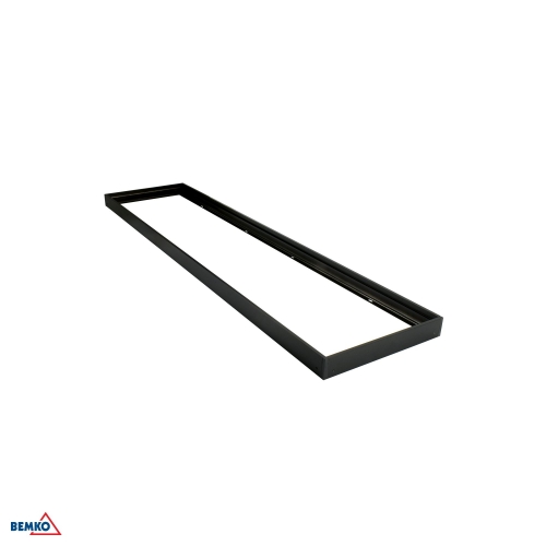 RAMKA MONTAŻOWA DO PANELU LED 30x120 CZARNA ECO