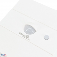 NAŚWIETLACZ SOLARNY LED RUBIC 2,5W 300LM 3000/4000/6000K IP65 BIAŁA CZ. PIR