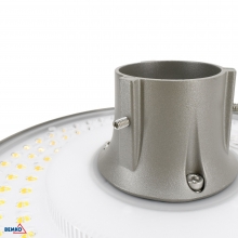 LED PARK LUMINAIRE GARDENIA 30W/50W/70W 3000K/4000K/5000K 4700LM-10800LM GREY TWILIGHT SENSOR
