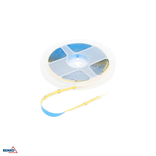 LED STRIP PREMIUM 12V DC COB 1600LED/5M 7W/M IP20 WARM WHITE