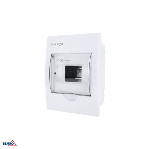 FLUSH-MOUNTED DISTRIBUTION BOARD IP40 TERMINAL BLOCK 6N+6PE 1x6P