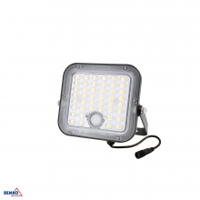NAŚWIETLACZ SOLARNY LED SOLPAR 10W 1500LM 3000/4000K IP65 CZARNY CZ. PIR