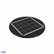SOLARNA OPRAWA PARKOWA LED SOLUM 20W 2200LM 3000-4000K IP65 CZARNA