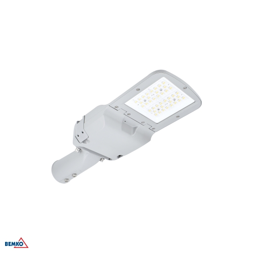 OPRAWA ULICZNA LED AVENUE 50W 4000K 9250LM IP66 JASNOSZARA I KL. OCHR. (C82-AVN-050B0-74S1-9006-T2M)