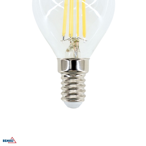 ŹRÓDŁO LED FILAMENT 230V E14 G45 6W 700LM 2700K 320ST