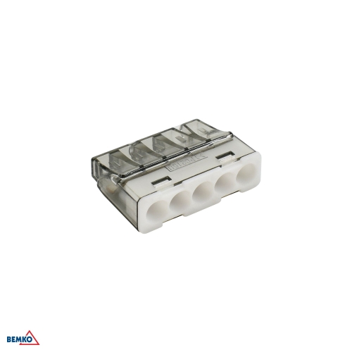 SZYBKOZŁĄCZKA KOMPAKT 0,5-2,5mm2 x 5 -100 SZT.
