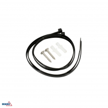 NAŚWIETLACZ SOLARNY LED RUBIC 2,5W 300LM 3000/4000/6000K IP65 CZARNA CZ. PIR