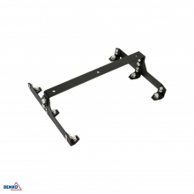 PARALLEL MOUNTING BRACKET FOR HBM LUMINAIRES 3X BLACK