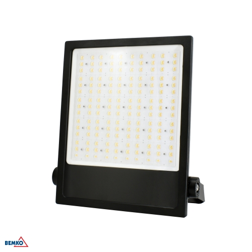 NAŚWIETLACZ LED TESSA 300W 3000/4000/5000K 45000LM IP66 90X90 RAL9017 (C66-LFT-300BL-CCT-9090)