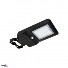 SOLARNA OPRAWA ULICZNA LED SOLGER 20W 3000LM 3000/4000/6000K IP65 CZARNA CZ. PIR
