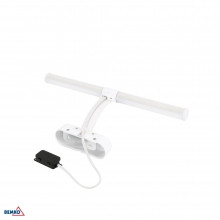KINKIET LED BAYLA 6W 600LM 4000K 40CM IP44 BIAŁY