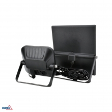 NAŚWIETLACZ SOLARNY LED SOLPAR 10W 1500LM 3000/4000K IP65 CZARNY CZ. PIR