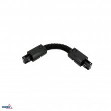 AS4 TRACKLIGHT FLEX SUPPLY CONNECTOR 3-PHASE 4-WIRES BLACK