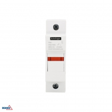 PODSTAWA BEZPIECZNIKOWA 1-POLOWA DO WKŁADEK 14x51 690V AC MAX. 63A Z KONTROLKĄ SCHELINGER