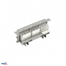 DIN RAIL ACCESSORY FOR P05 CONNECTOR GREY
