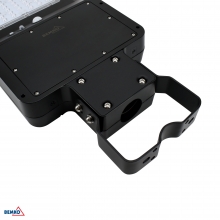 SOLARNA OPRAWA ULICZNA LED SOLGER 40W 6000LM 3000/4000/6000K IP65 CZARNA CZ. PIR