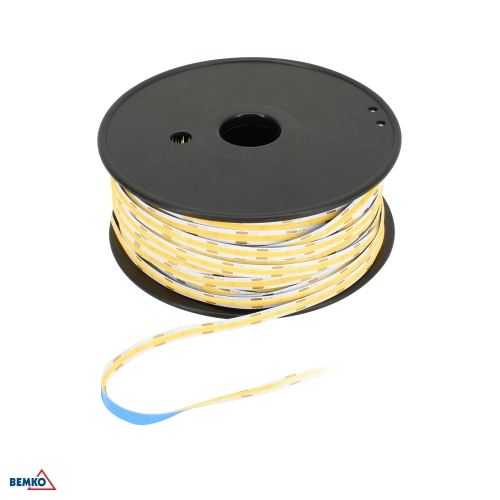 LED STRIP PREMIUM 12V DC COB 24000LED/50M 12W/M IP20 COOL WHITE