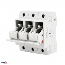 PODSTAWA BEZPIECZNIKOWA 3-POLOWA DO WKŁADEK 14x51 690V AC MAX. 63A Z KONTROLKĄ SCHELINGER