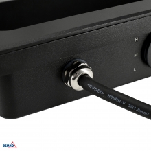 NAŚWIETLACZ LED TESSA 300W 3000/4000/5000K 45000LM IP66 90X90 RAL9017